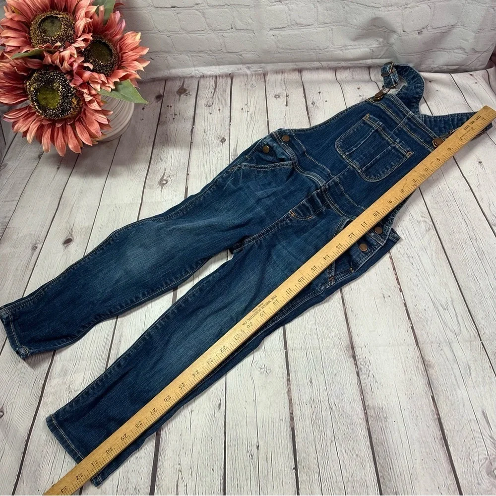 BabyGap Denim Overalls for Kids sz 4 cotton blend boho western